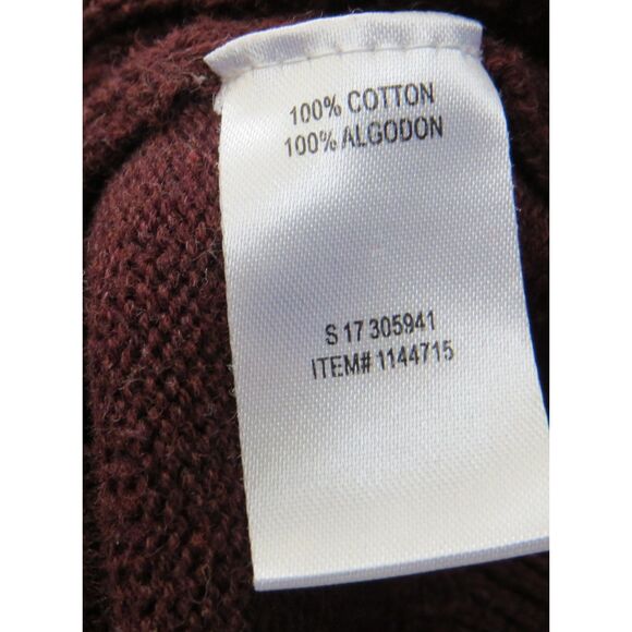 Original Weatherproof Vintage Sweater  Burgundy XXL  EUC - Picture 7 of 8